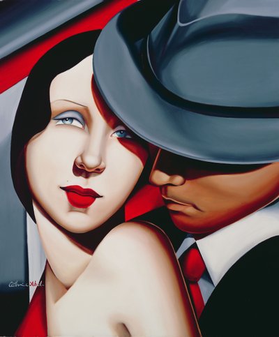 Adam and Eve, Gangster Study by Catherine Abel